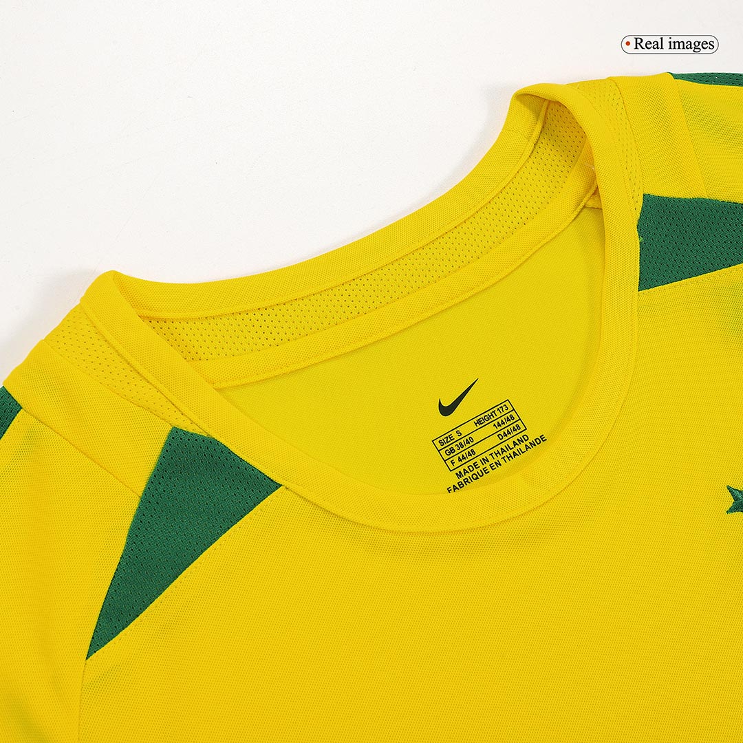 Brazil Retro Hjemmebanetrøje 2002/03 RONALDO #9