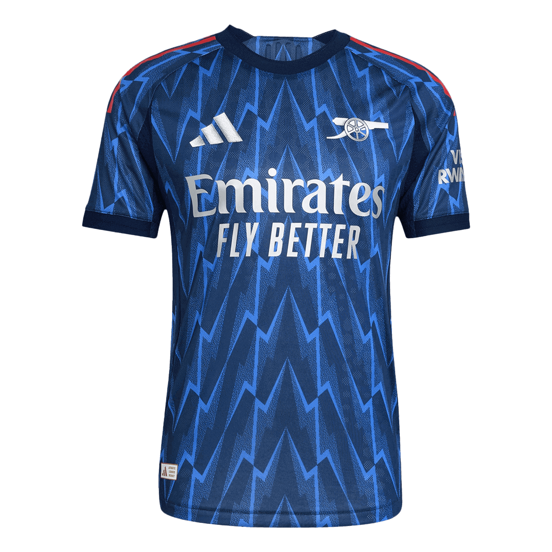 Arsenal Udebanebanetrøje Spillerversion 2025/26 RICE #41