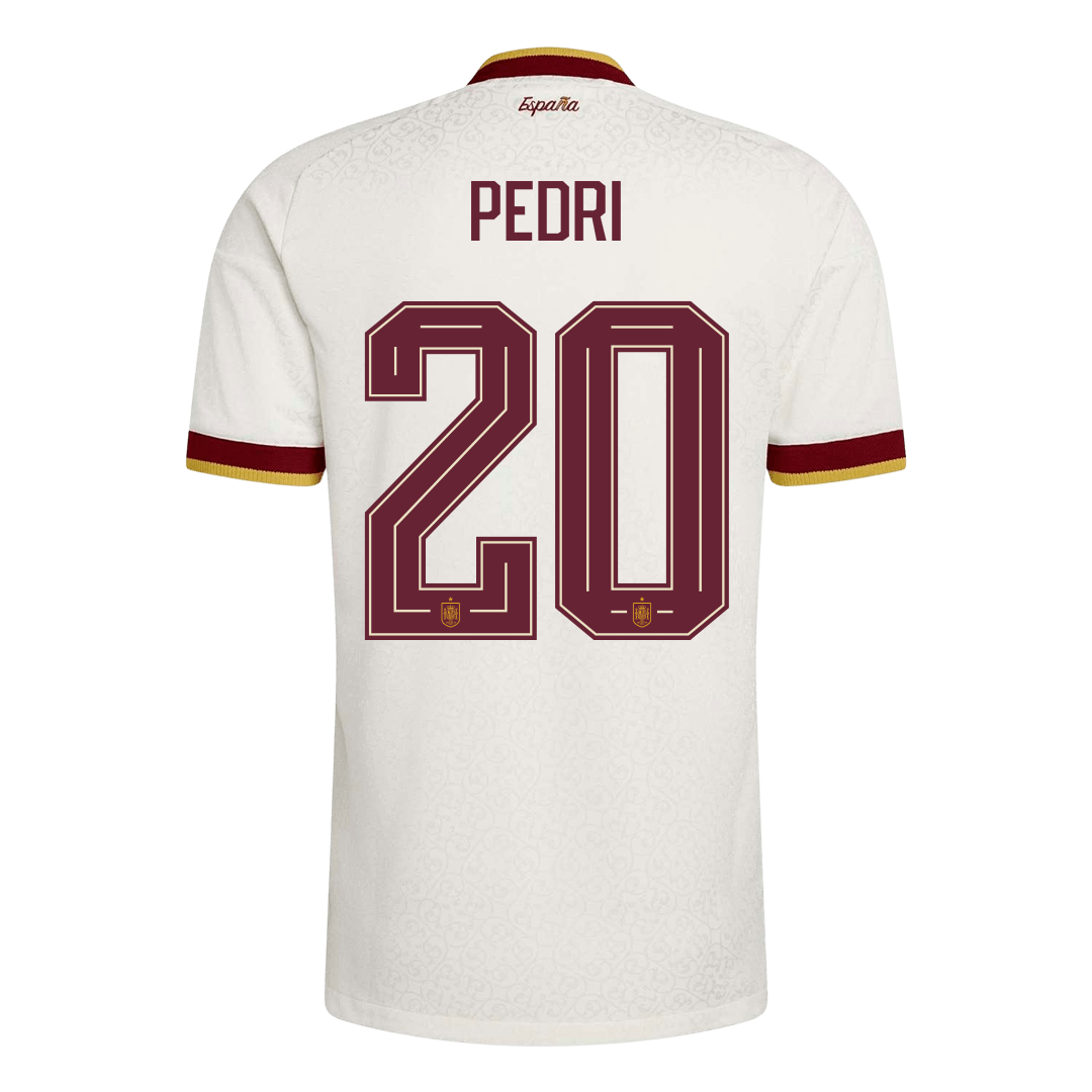 Spain World Cup Udebanebanetrøje Spillerversion 2026 PEDRI #20