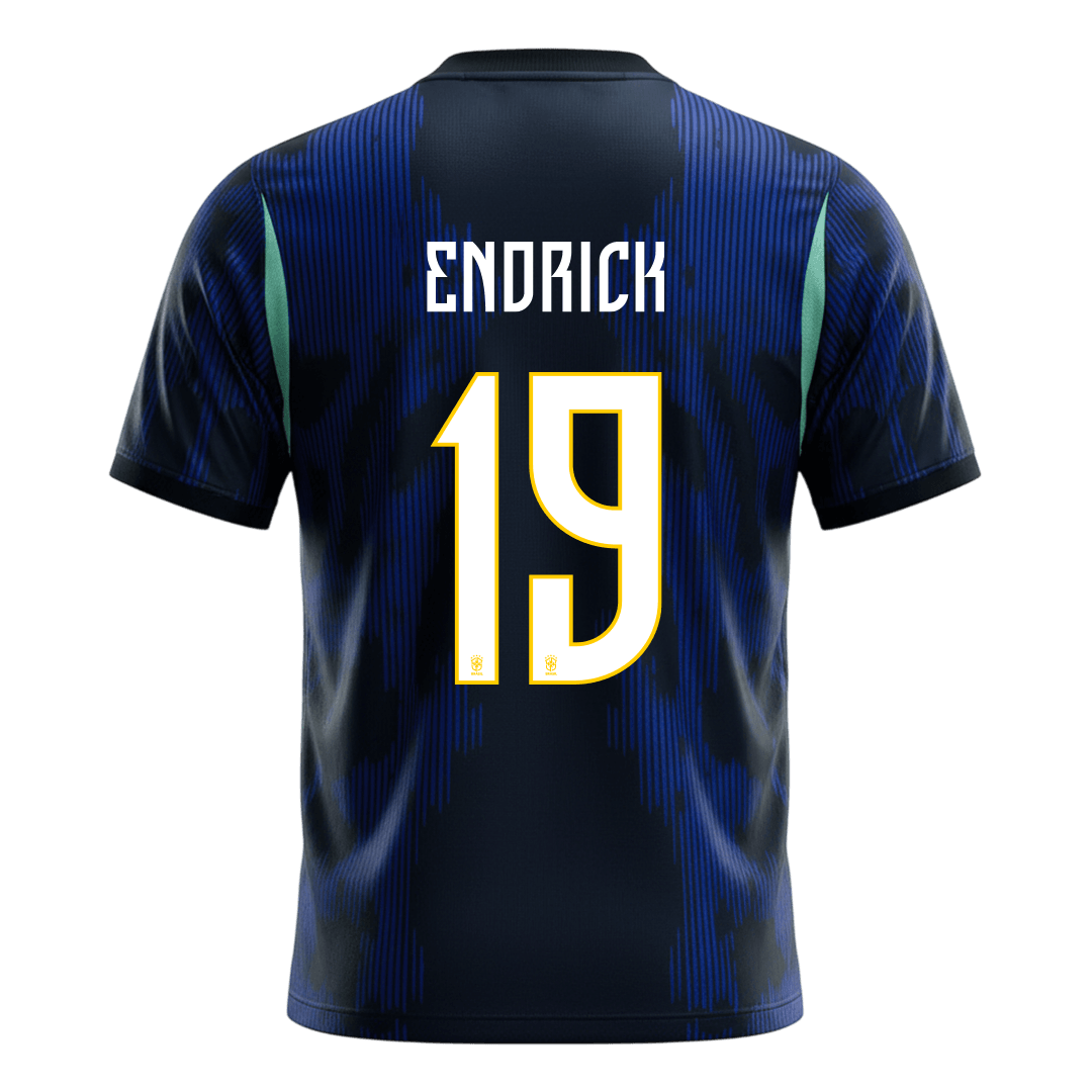 Brazil World Cup Udebanetrøje 2026 ENDRICK #19