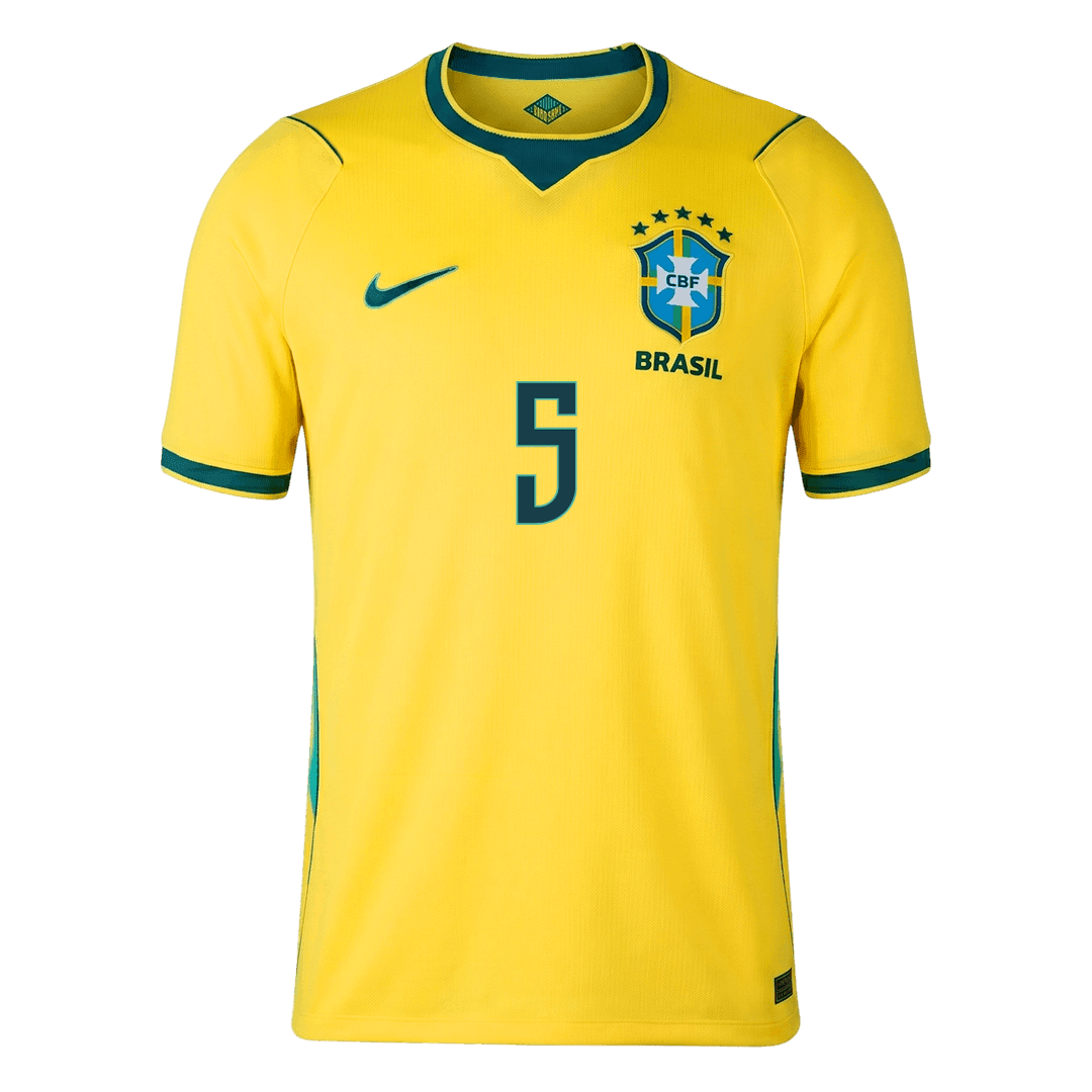 Brazil World Cup Hjemmetrøje 2026 CASEMIRO #5