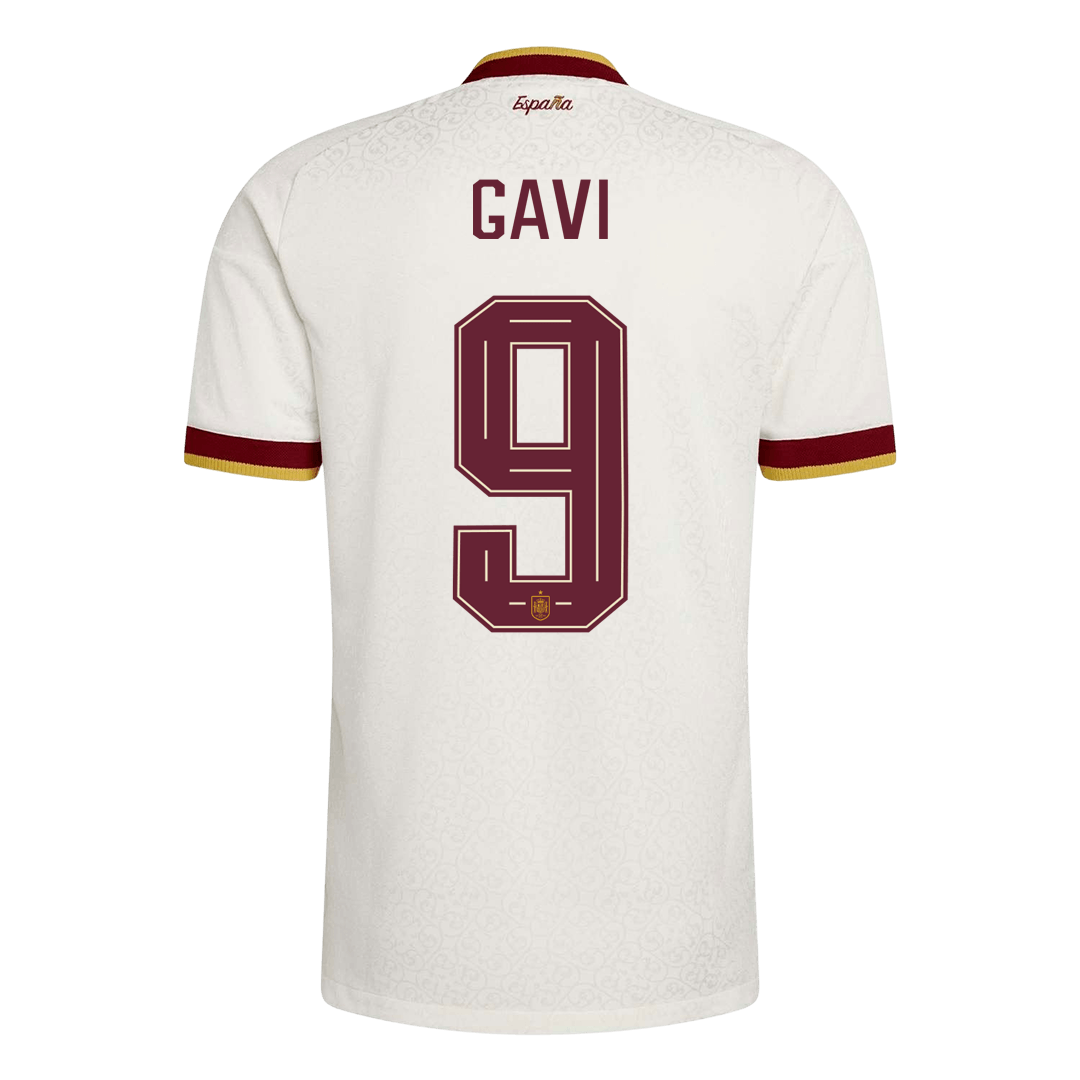 Spain World Cup Udebanebanetrøje Spillerversion 2026 GAVI #9
