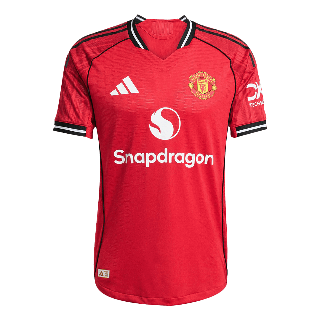 Manchester United Hjemmebanetrøje Spillerversion 2025/26 B.FERNANDES #8