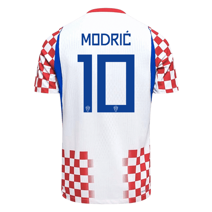 Croatia World Cup Hjemmebanetrøje Spillerversion 2026 MODRIĆ #10