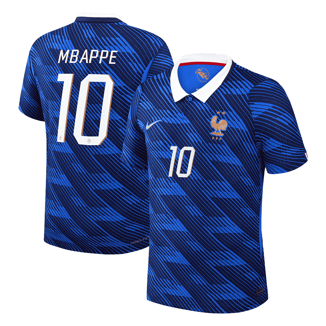 France World Cup Hjemmebanetrøje Spillerversion 2026 MBAPPE #10