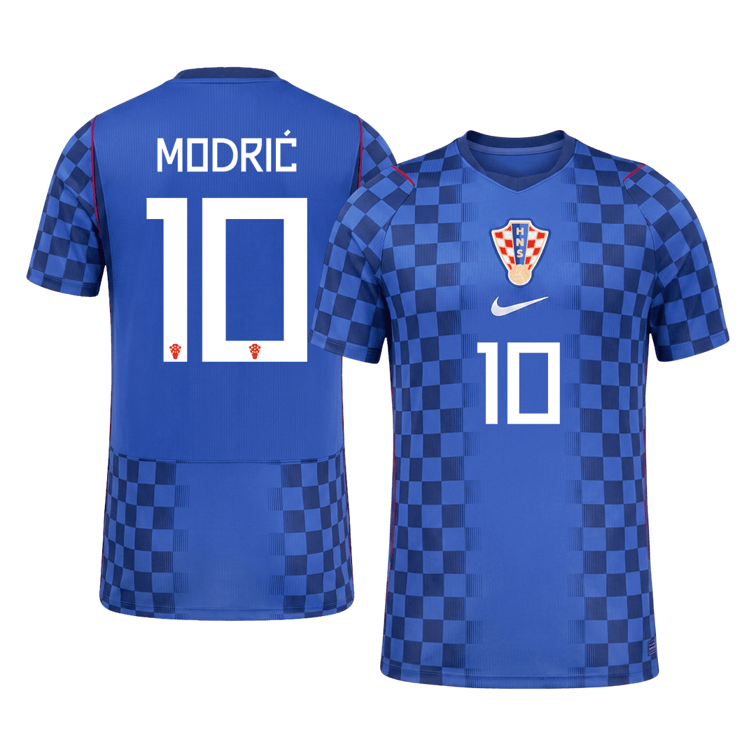Croatia World Cup Udebanebanetrøje Spillerversion 2026 MODRIĆ #10