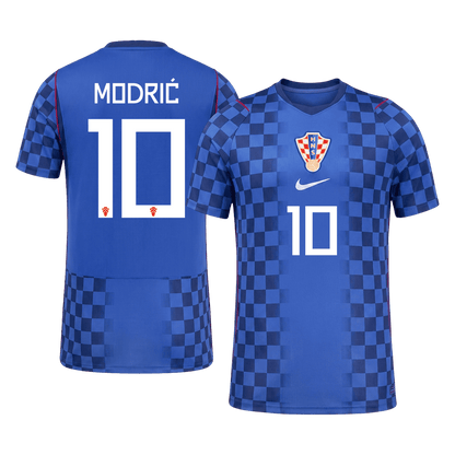 Croatia World Cup Udebanebanetrøje Spillerversion 2026 MODRIĆ #10