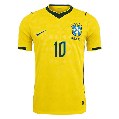 Brazil World Cup Hjemmebanetrøje Spillerversion 2026 NEYMAR JR. #10
