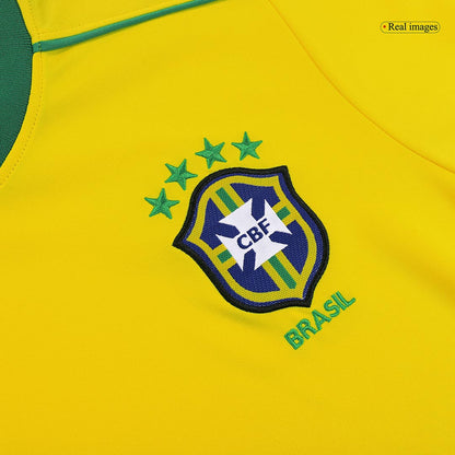 Brazil World Cup Retro Hjemmebanetrøje 1998 RIVALDO #10
