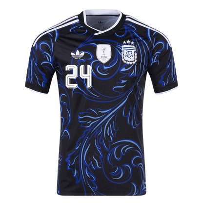 Argentina World Cup Udebanetrøje 2026 E. FERNÁNDEZ #24