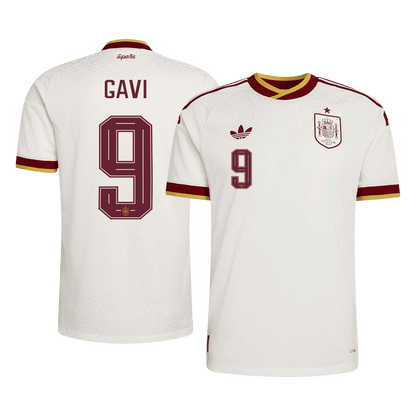 Spain World Cup Udebanebanetrøje Spillerversion 2026 GAVI #9