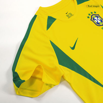 Brazil Retro Hjemmebanetrøje 2002/03 RONALDO #9