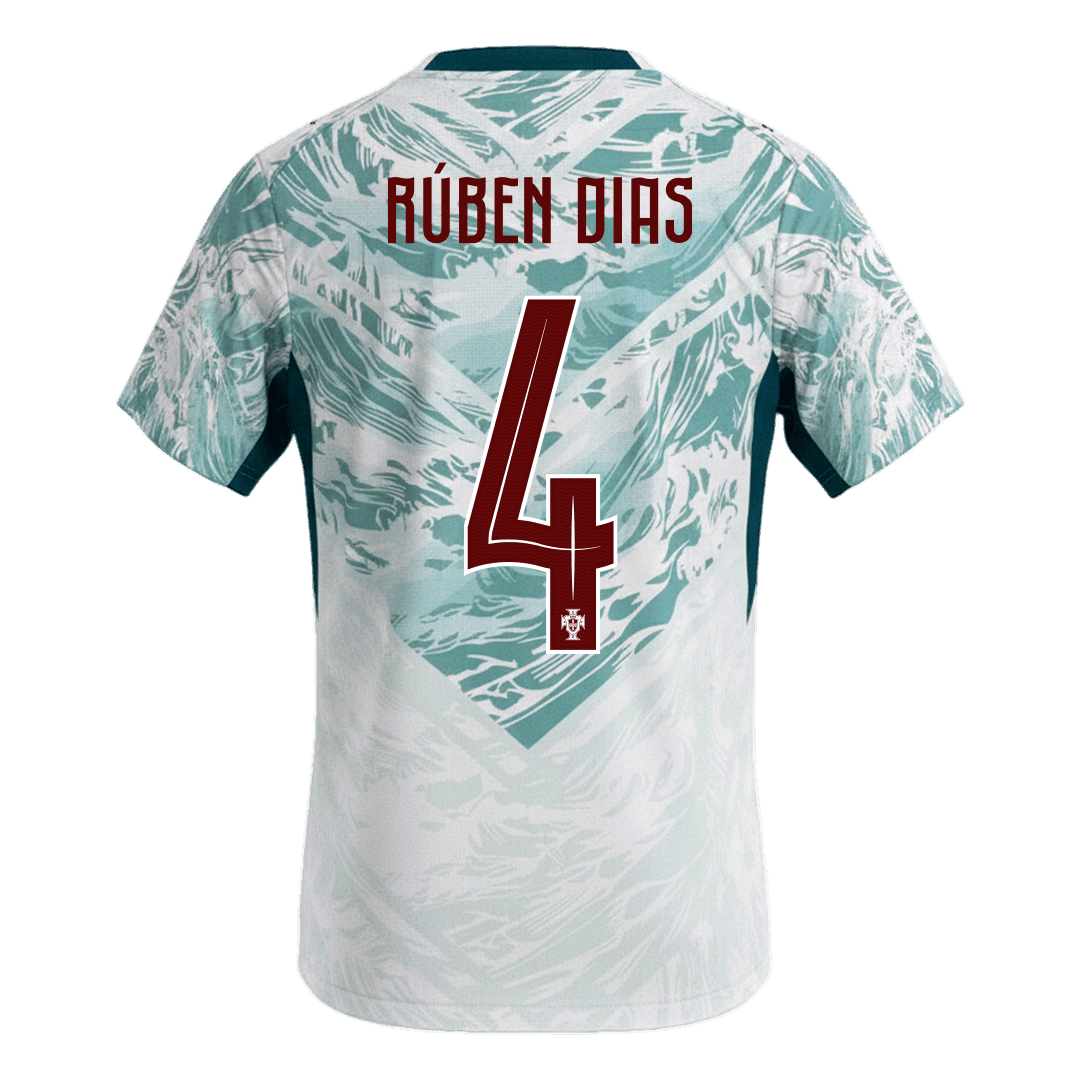 Portugal World Cup Udebanetrøje 2026 RÚBEN DIAS #4