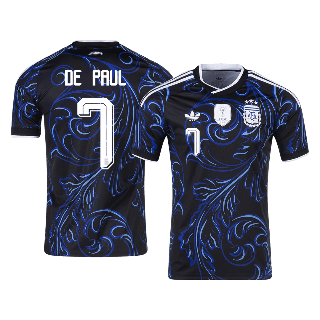 Argentina World Cup Udebanetrøje 2026 DE PAUL #7