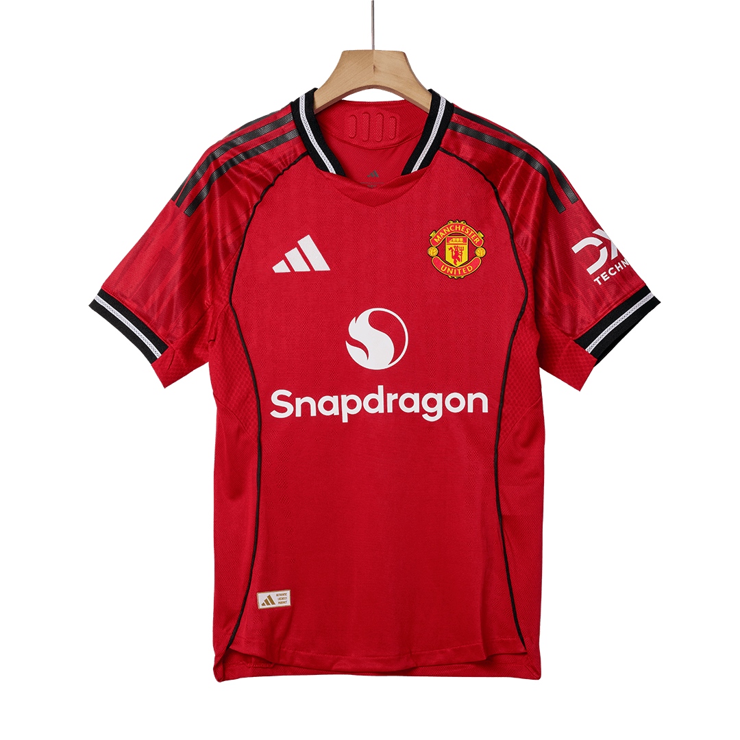 Manchester United Hjemmebanetrøje Spillerversion 2025/26 B.FERNANDES #8