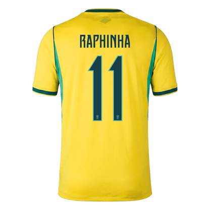 Brazil World Cup Hjemmetrøje 2026 RAPHINHA #11