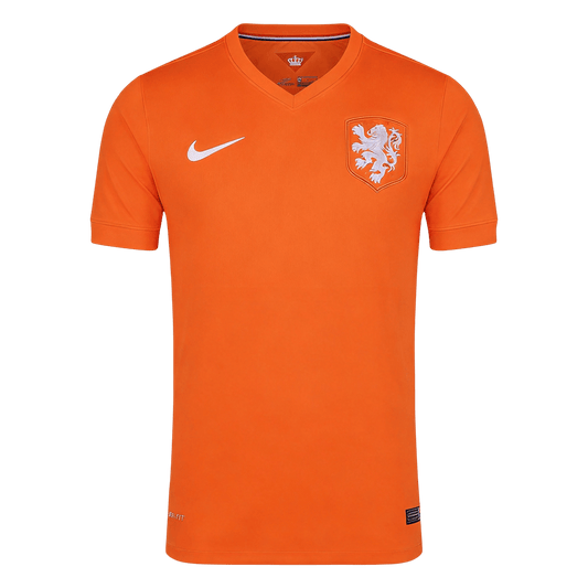 Netherlands World Cup Retro Hjemmebanetrøje 2014