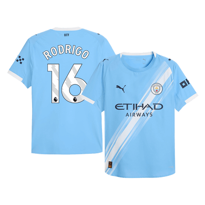 Manchester City Hjemmebanetrøje Spillerversion 2025/26 RODRIGO #16