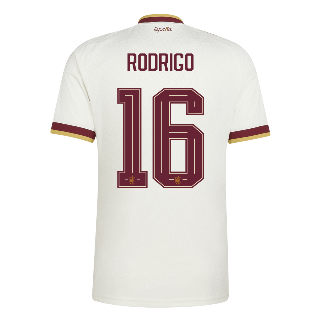 Spain World Cup Udebanetrøje 2026 RODRIGO #16