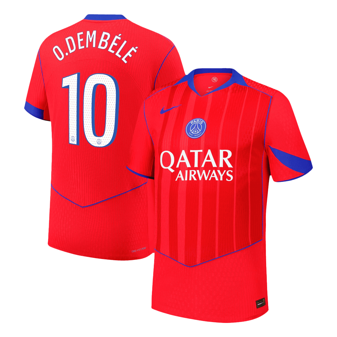 PSG Tredjebanetrøje Spillerversion 2025/26 O.DEMBÉLÉ #10