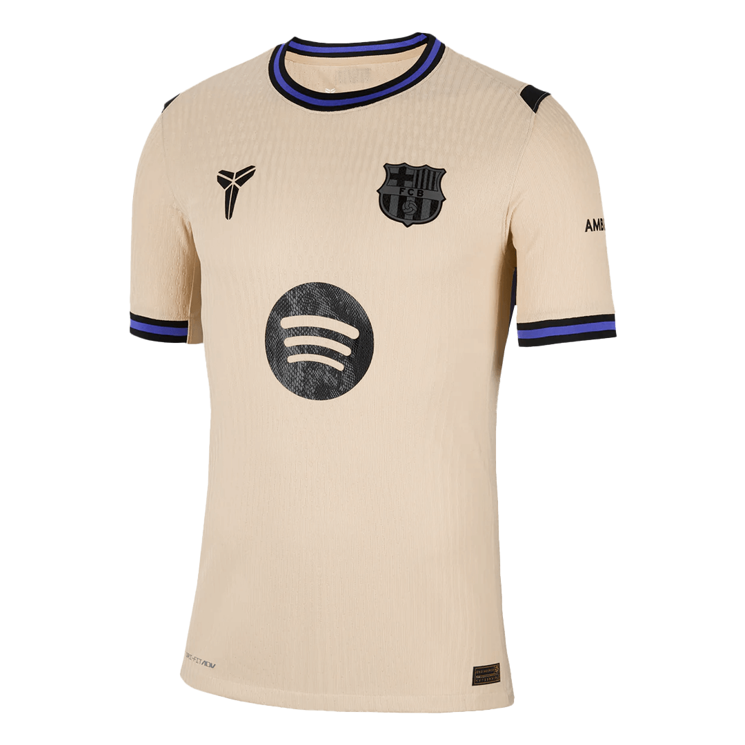 Barcelona Udebanebanetrøje Spillerversion 2025/26 UCL LAMINE YAMAL #10