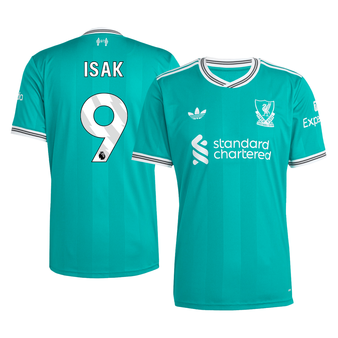 Liverpool Tredjetrøje 2025/26 ISAK #9