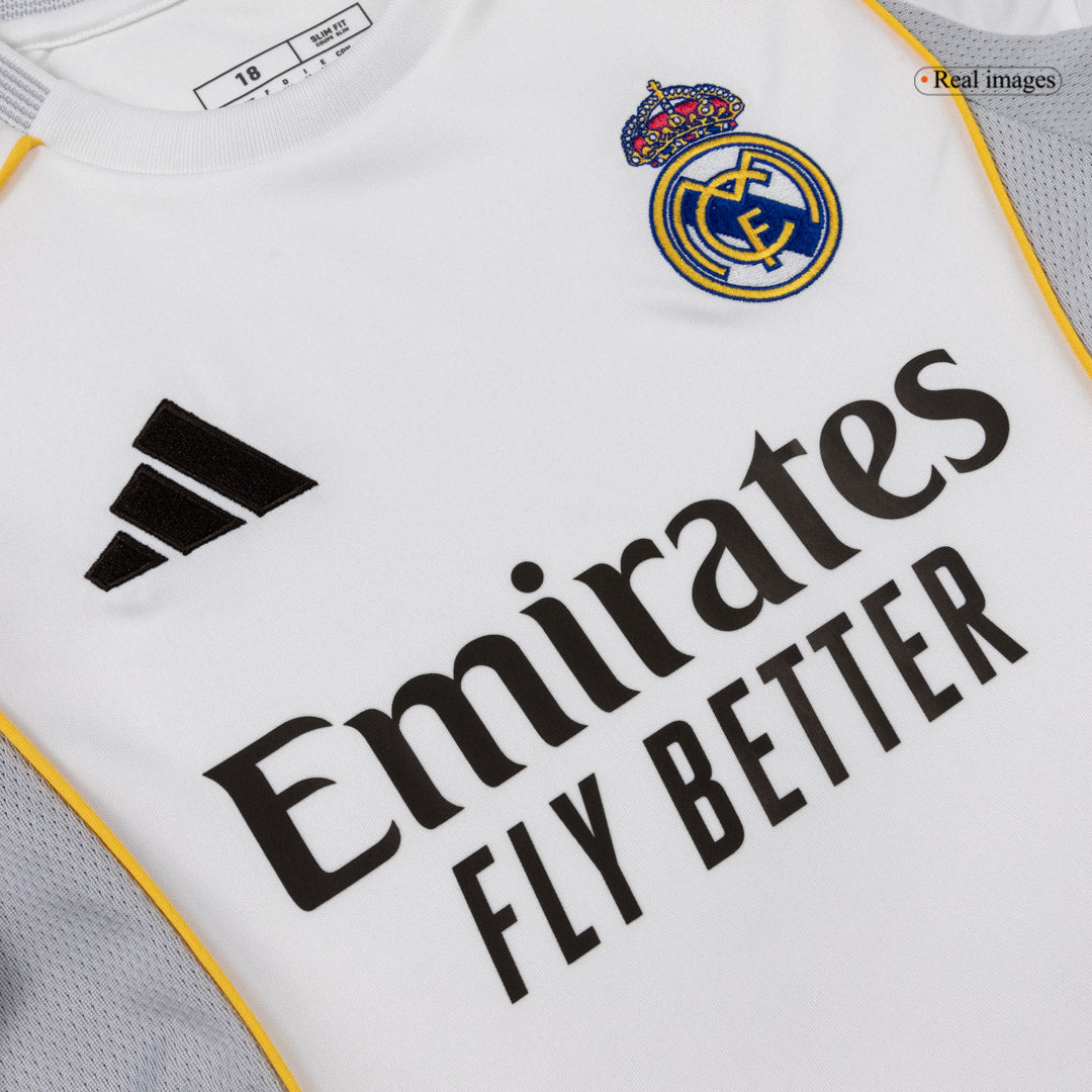 Real Madrid Hjemmesæt Børn 2025/26 [PREMIUM]