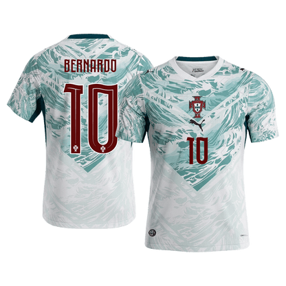 Portugal World Cup Udebanetrøje 2026 BERNARDO #10