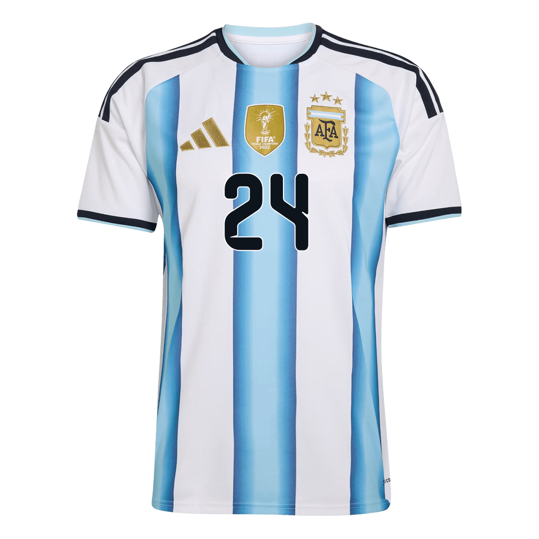 Argentina World Cup Hjemmetrøje 2026 E. FERNÁNDEZ #24 [PREMIUM]