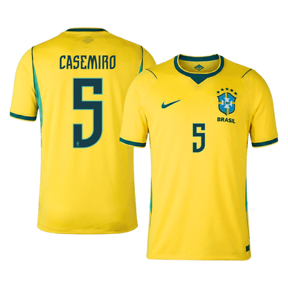 Brazil World Cup Hjemmetrøje 2026 CASEMIRO #5