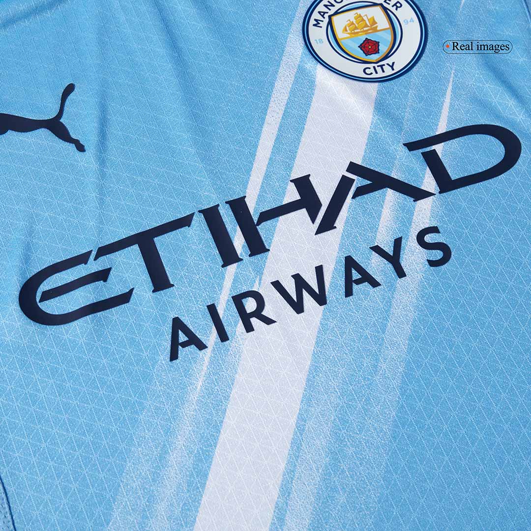 Manchester City Hjemmebanetrøje Spillerversion 2025/26 DE BRUYNE #17