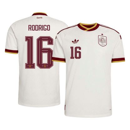 Spain World Cup Udebanebanetrøje Spillerversion 2026 RODRIGO #16