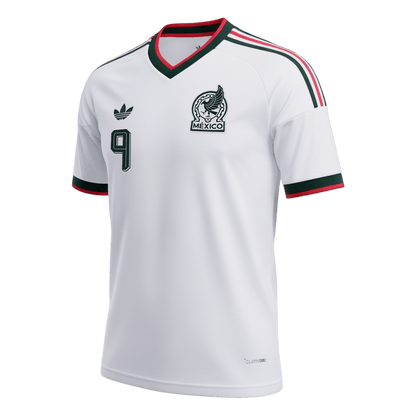 Mexico World Cup Udebanetrøje 2026 RAÚL #9