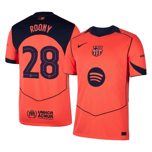Barcelona Tredjetrøje 2025/26 ROONY #28