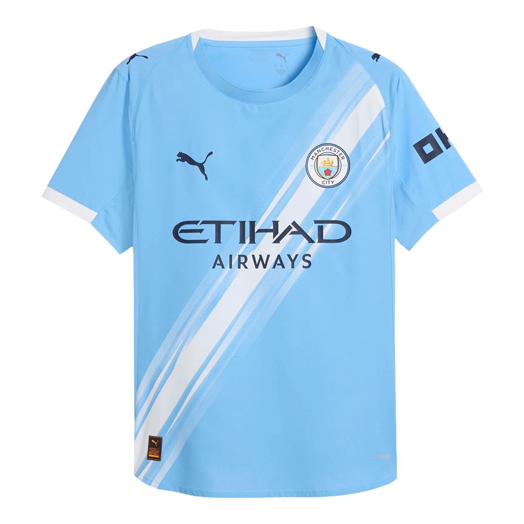 Manchester City Hjemmebanetrøje Spillerversion 2025/26 DE BRUYNE #17