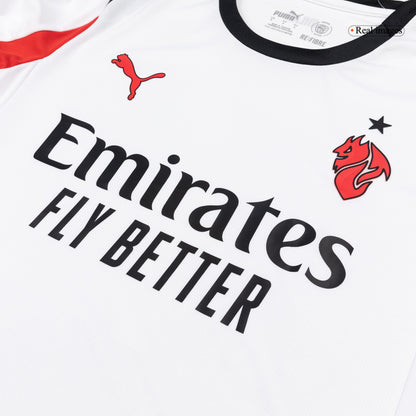 AC Milan Langærmet Udebanebanetrøje 2025/26