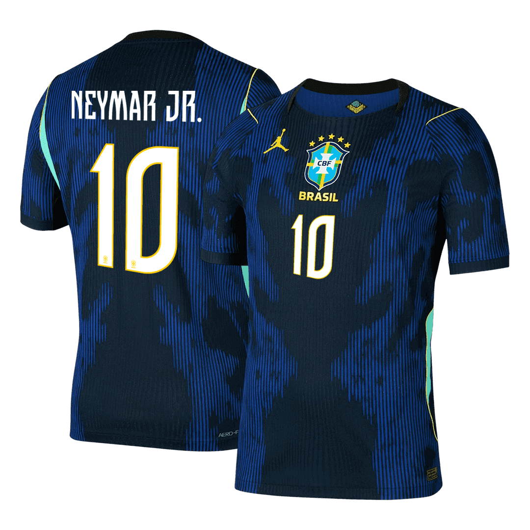 Brazil World Cup Udebanebanetrøje Spillerversion 2026 NEYMAR JR. #10