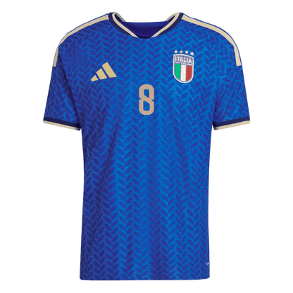 Italy World Cup Hjemmebanetrøje Spillerversion 2026 TONALI #8
