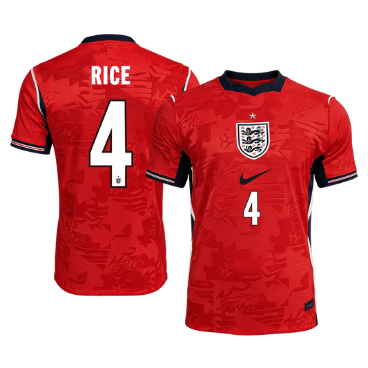 England World Cup Udebanebanetrøje Spillerversion 2026 RICE #4