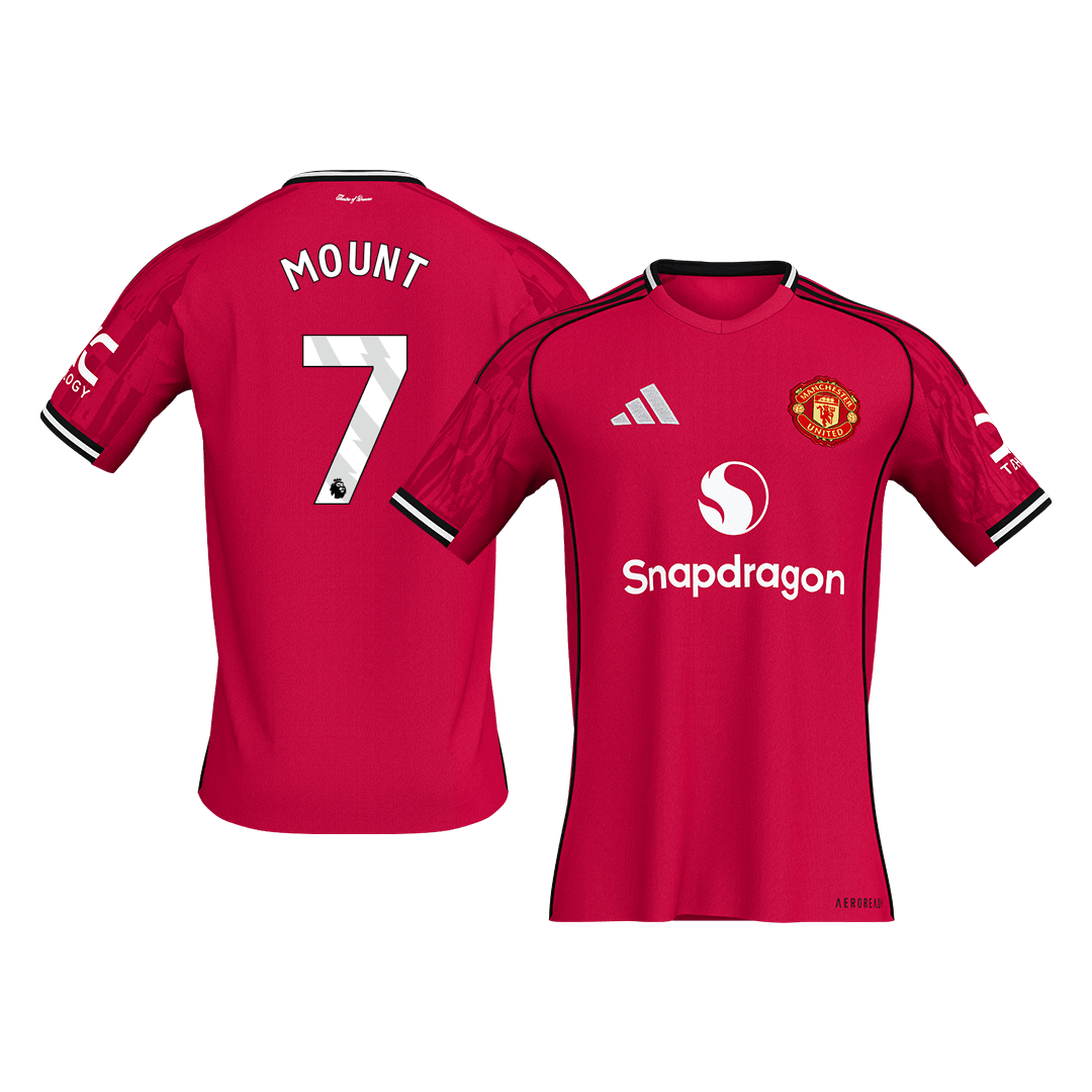 Manchester United Hjemmetrøje 2025/26 MOUNT #7 [PREMIUM]