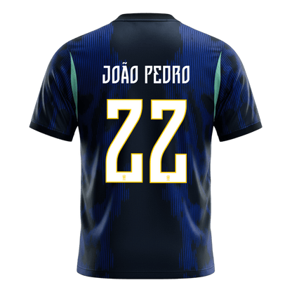 Brazil World Cup Udebanetrøje 2026 JOÃO PEDRO #22