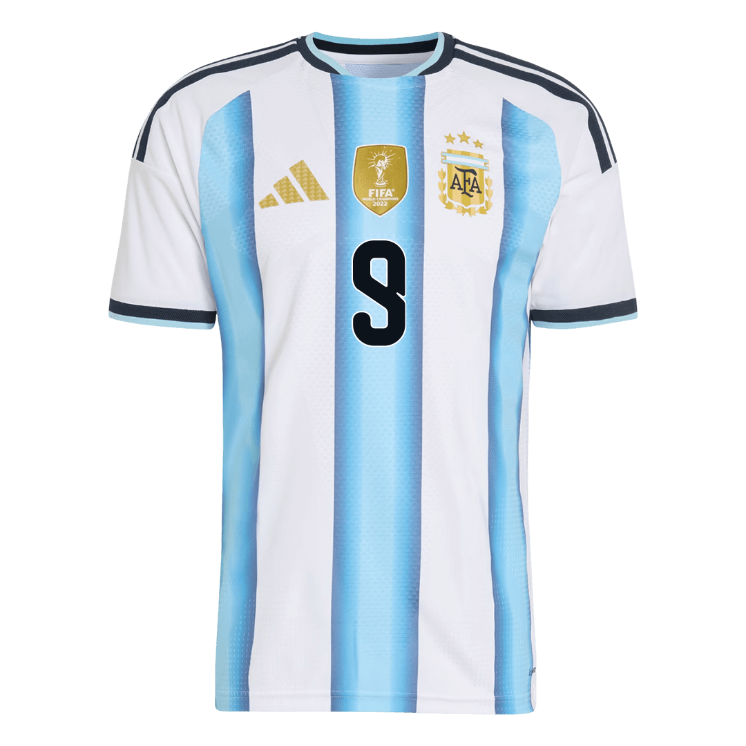 Argentina World Cup Hjemmebanetrøje Spillerversion 2026 J.ÁLVAREZ #9