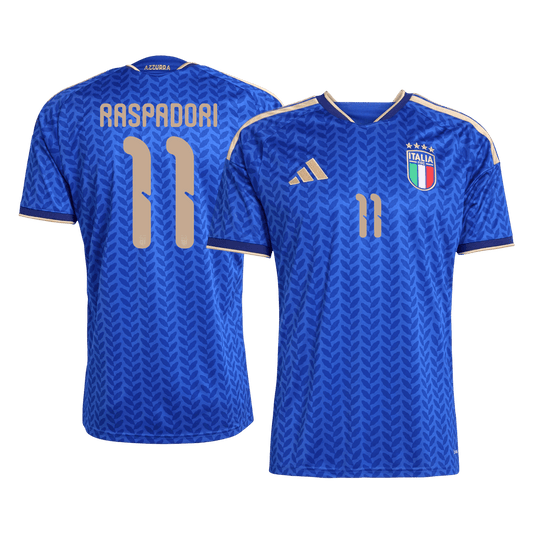 Italy World Cup Hjemmetrøje 2026 RASPADORI #11 [PREMIUM]