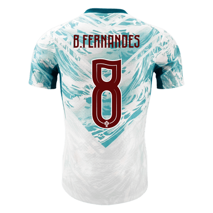 Portugal World Cup Udebanebanetrøje Spillerversion 2026 B.FERNANDES #8
