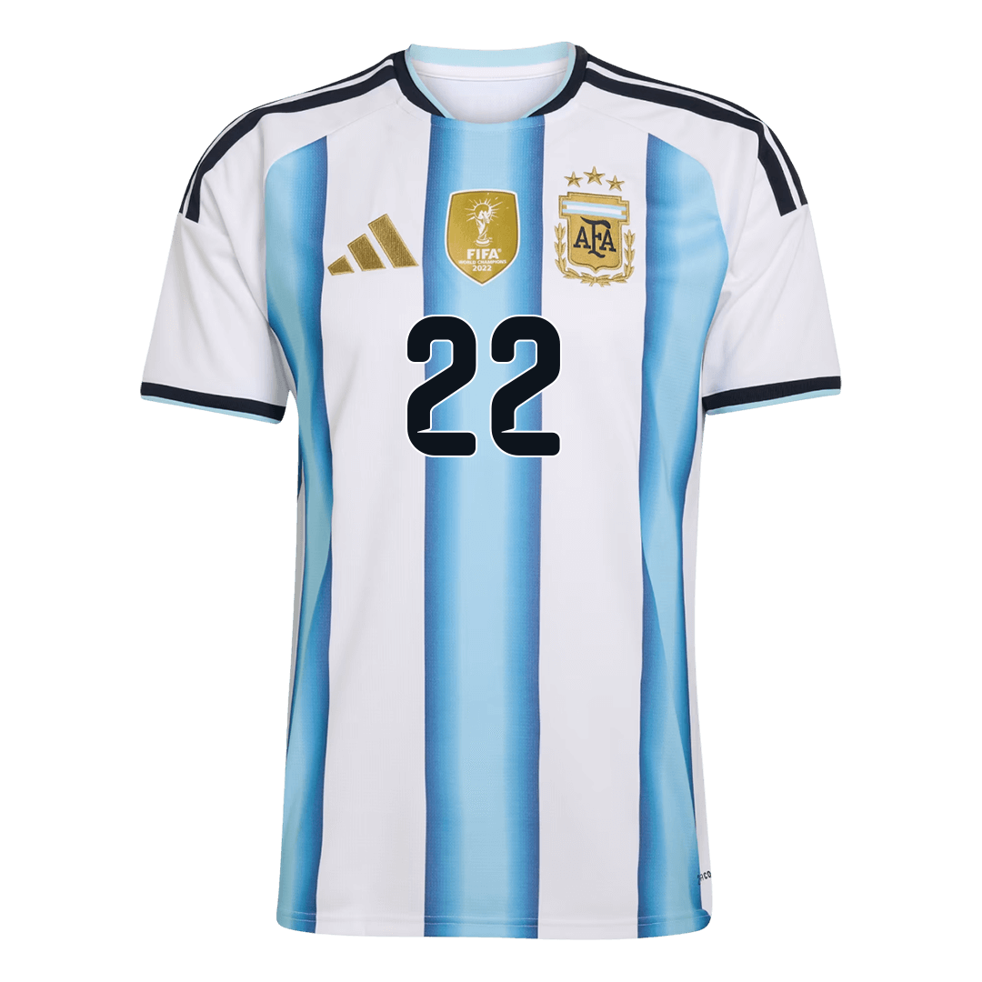 Argentina World Cup Hjemmetrøje 2026 L.MARTÍNEZ #22 [PREMIUM]