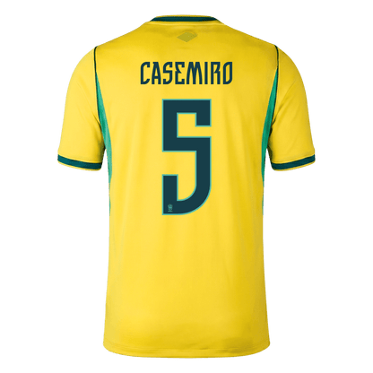 Brazil World Cup Hjemmetrøje 2026 CASEMIRO #5