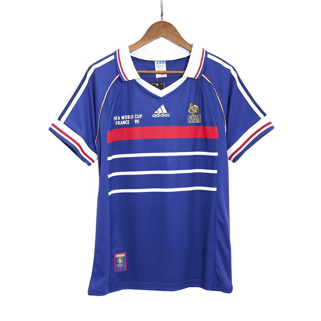 France World Cup Retro Hjemmebanetrøje 1998