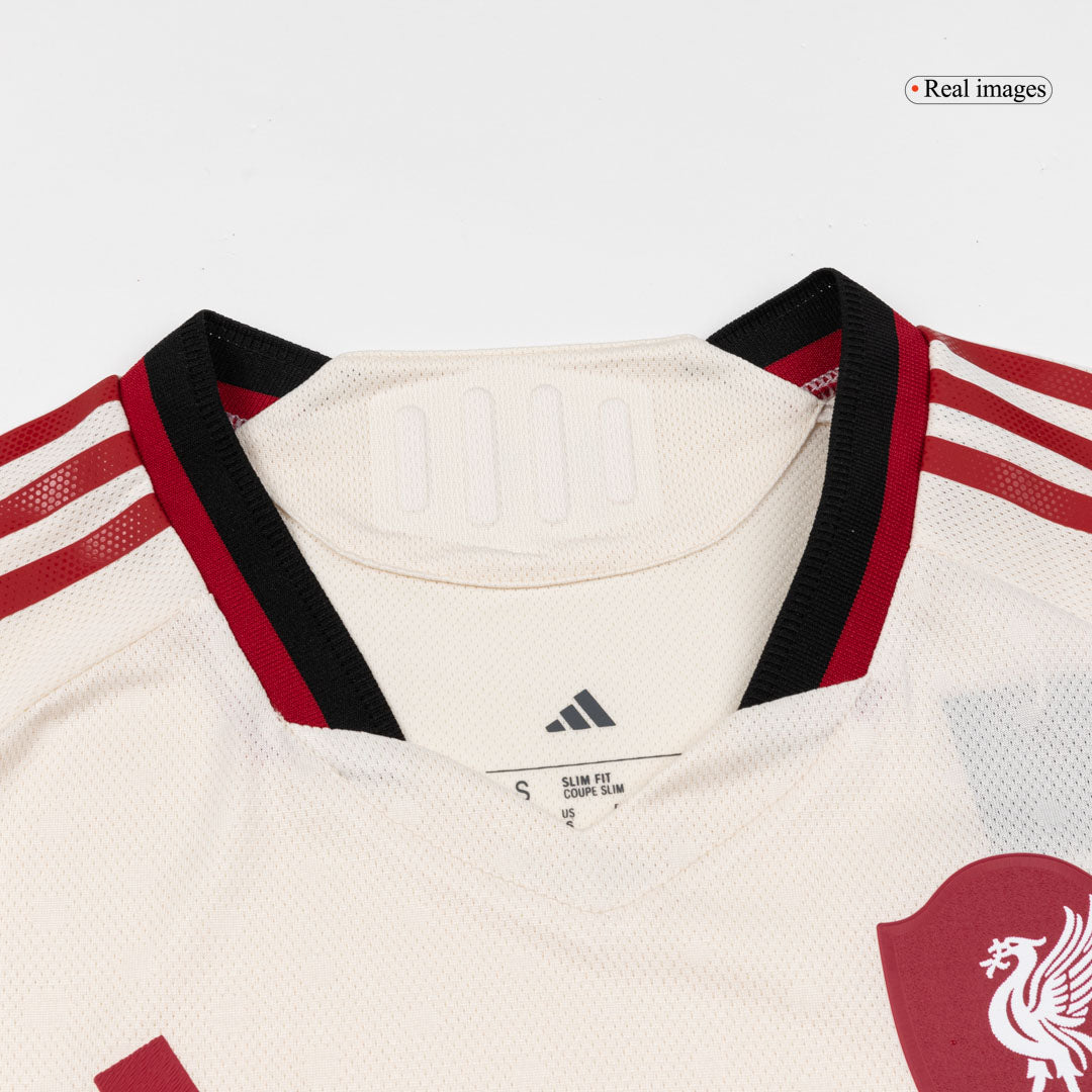 Liverpool Udebanebanetrøje Spillerversion 2025/26 ISAK ##9