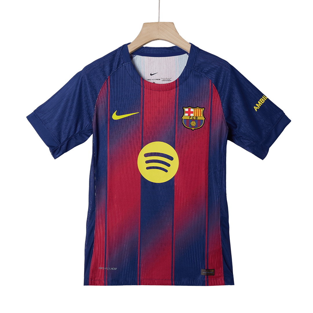 Barcelona Hjemmebanetrøje Spillerversion 2025/26 UCL ROONY #19