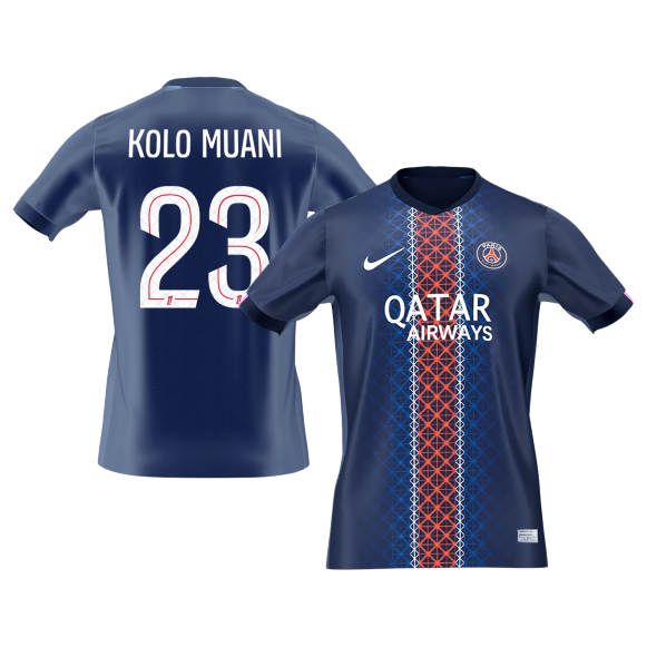 PSG Hjemmetrøje 2025/26 KOLO MUANI #23 [PREMIUM]